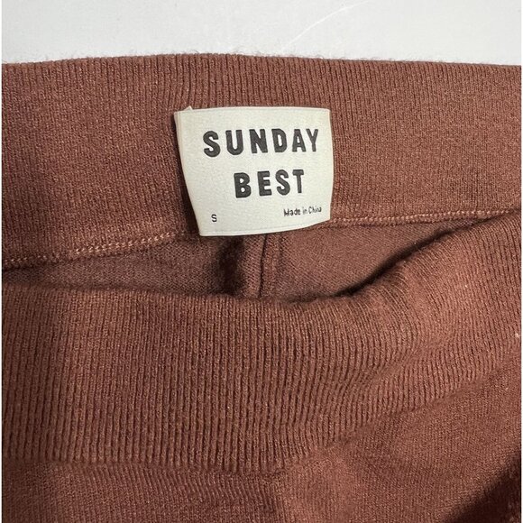 Aritzia Sunday Best Posie Pants in Cognac - Picture 2 of 3